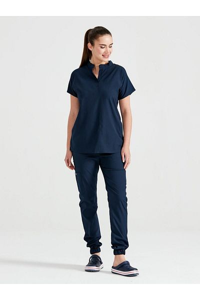 DEMOTEKS Costum Medical Unisex Activity – Uniforma De Asistenta Doctor