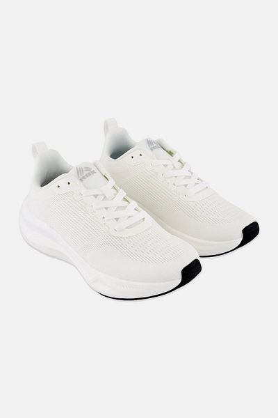 RBX Women Lace Up Brand Logo Outdoor Shoes, White