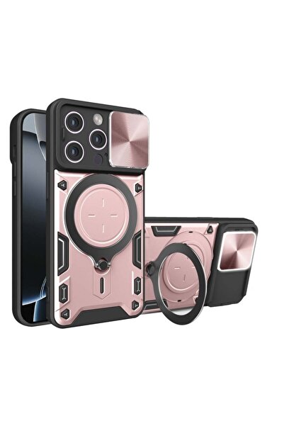 SKYDDAR INNOVATION Θήκη για iPhone 16 Pro, CamGuard Pro, Μαγνητικό Δαχτυλίδι,...
