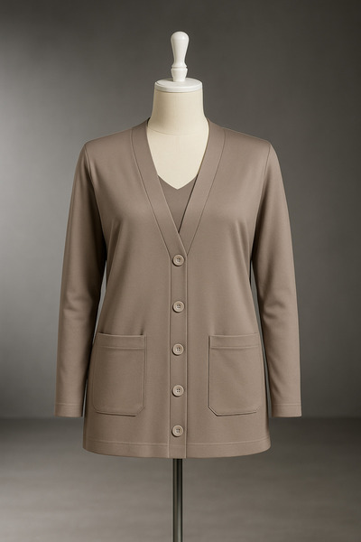 MODA Femei Mother Bumbac subțire pieptănat sezonier Model scurt Buzunar în fa...