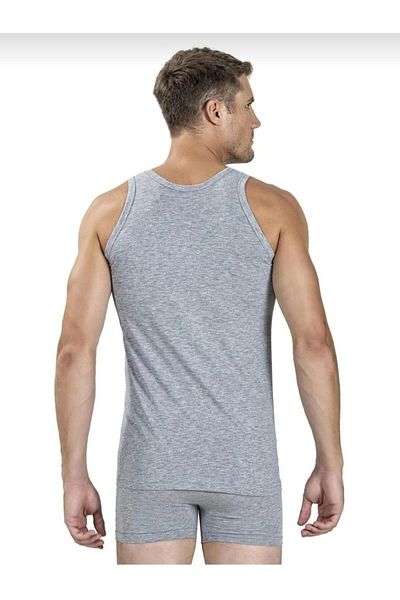 Jiber JİBER 110 Men's Strappy Combed Cotton Athlete - 12 Pieces