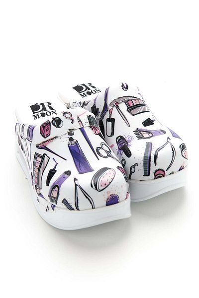 DRMOON White orthopedic medical clogs Beauty - hospital clogs for women doctor nurse model Airmax-38