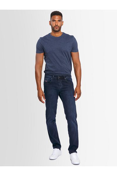 Alessandro Salvarini A. Salvarini Designer Herren Jeans Hose Basic Jeanshose