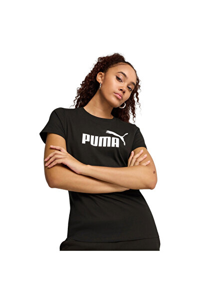 Puma Tricou Ess No. 1 Logo Tee, Negru, Femei