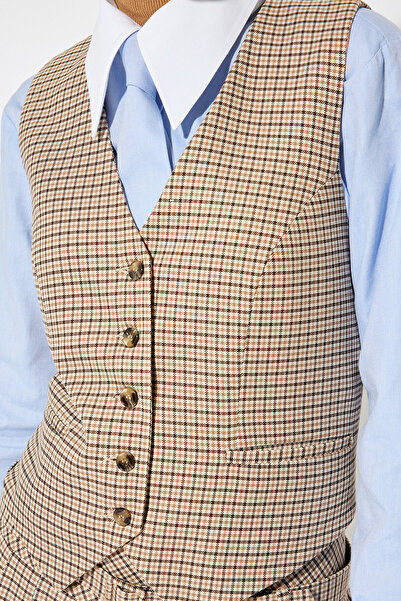 Koton Women / Girls Brown Vest (Model Code: 5Wak20017Pw5D1)