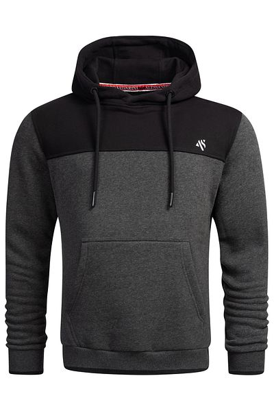 Alessandro Salvarini Herren Hoodie As312