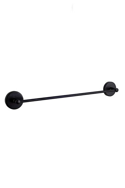 Sas Haus Bathroom Accessory Set 4 Pieces Black, Lifetime Stainless Flat Shower Shelf Shampoo Holder Black Tş-02