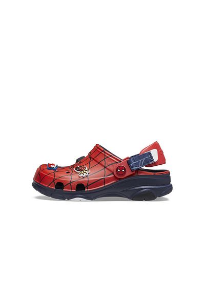 Crocs Spider-Man All Terrain Clog K Kids Slippers 208786-410 Navy Blue