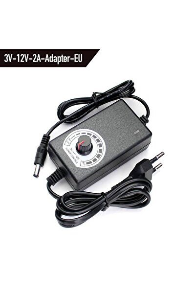 Choice4 EU 3V-12V-2A AC Adjustable Power Adapter 1V-24V 3V-36V 3V-24V 24V-36V...