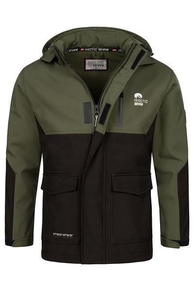 Arctic Seven Herren Softshell Jacke As303