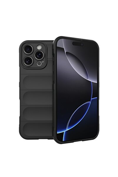 SKYDDAR INNOVATION Θήκη για iPhone 16 Pro Max, Vogue, Ματ Σιλικόνη, Μαύρη, σε...