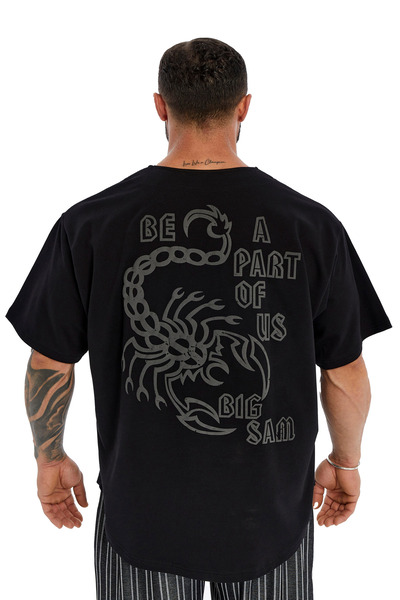 Big Sam Oversizet-Shirt Scorpion Rag Top Big Sam 3381