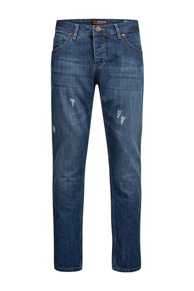 Alessandro Salvarini A. Salvarini Carlo Designer Herren Jeans Hose Basic Jeanshose Comfort Fit