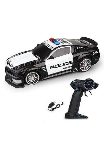 CONUSEA 1 Battery 1999 1/12 Big 2.4ghz Super Fast Police Rc Car Remote Control Cars Toy With Lights Durable