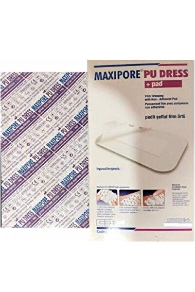 Seyitler Kimya Maxipore Pu Şeffaf Su Geçirmez Yara Pedi 9 X 10 ( 1 Adet )