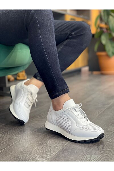MOR KUNDURA Genuine Leather Daily Use Sneakers Men's Shoes