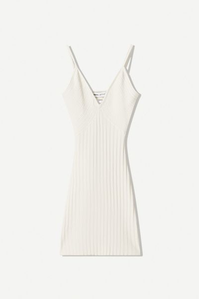 Bershka Ribbed mini dress