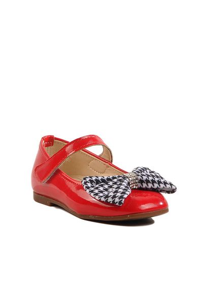 WALKWAY Red Patent Leather Children's Casual Shoes Rocky 180 B