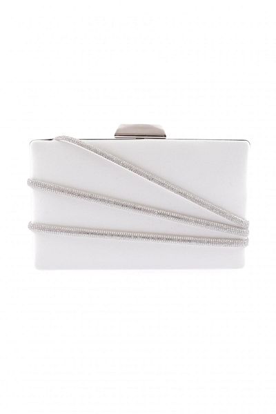 DGN Stone Detailed Mother of Pearl Women's Evening Dress Portfolio Bag