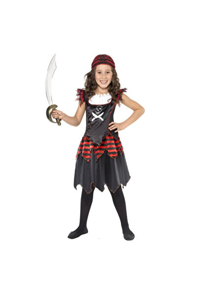 KidMania Costum pirat Anna pentru fete 10-12 ani 145-158 cm