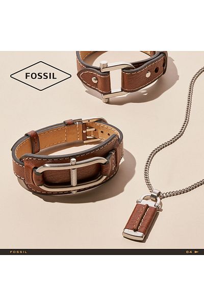 Fossil Jf04397-040 Men's Bracelet