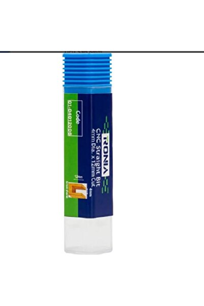 RONİA Ronia Ahşap Freze Bıçağı 01-04012006 Cnc Düz Kanal Açma Freze Ucu Sap 6mm