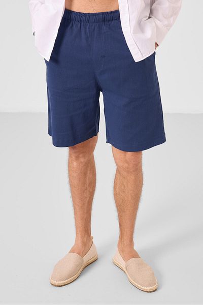 TOMMY LIFE Pantaloni scurți pentru bărbați, țesuți, flexibili, cu potrivire standard, pentru bărbați - 81291
