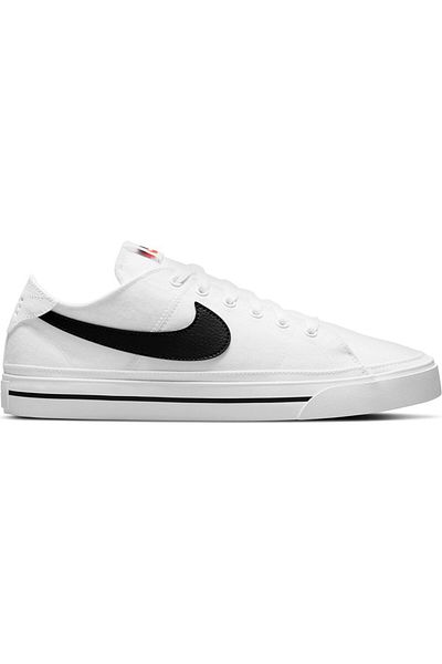 Nike Court Legacy Cnvs Men's White Casual Shoes - Cw6539-101