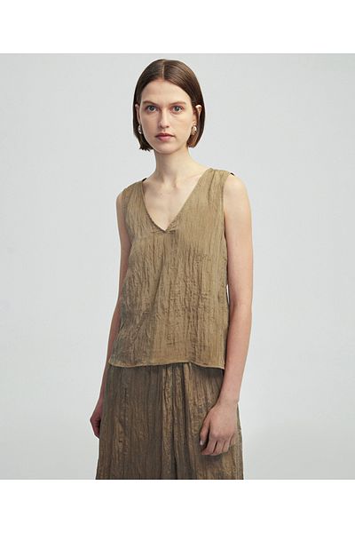 İpekyol Twisted Blouse with Wrinkle Effect