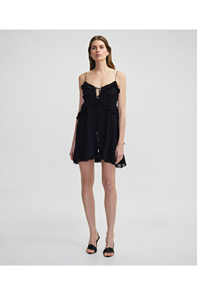 İpekyol Ruffle Mini Dress