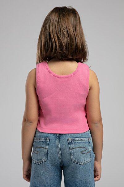 Lee Cooper Peace Girls' 100% Cotton Undershirt Pink