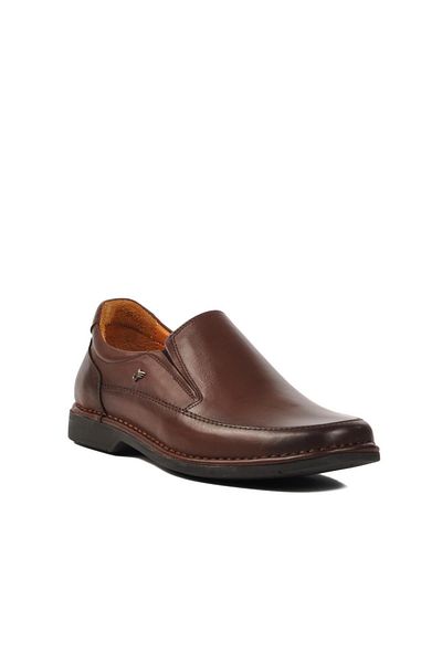 WALKWAY Coffee Genuine Leather Men Casual Shoes Dr.Flexer 061603 m