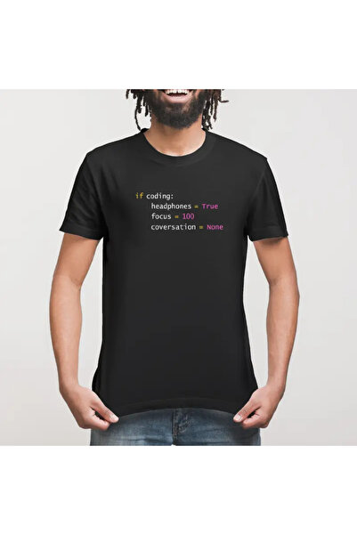 Built By Crazy Αν Unisex T-Shirt με κωδικοποίηση