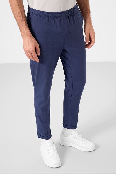 TOMMY LIFE Ανδρικό παντελόνι Chino Standard Fit Woven Light εύκαμπτο - 82178