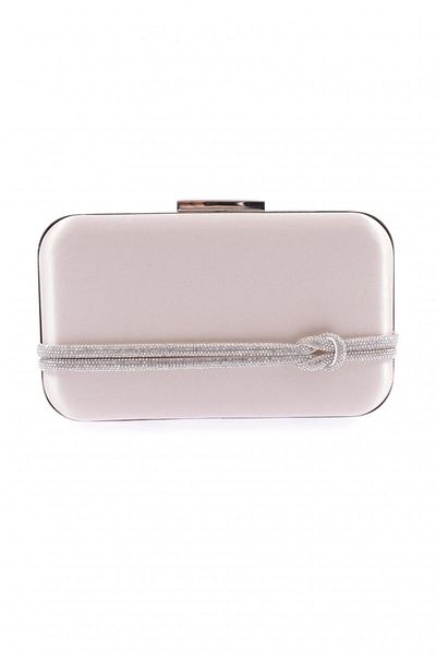 DGN Women's Evening Dress Portfolio Bag with Stones - Skin 103813152