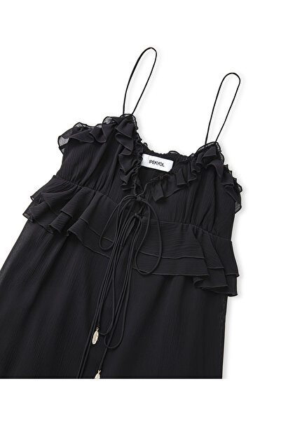 İpekyol Ruffle Mini Dress