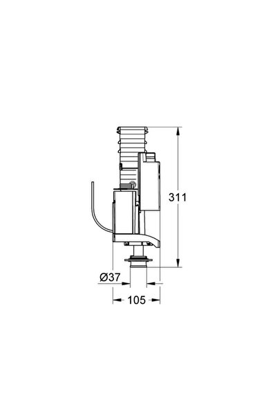Grohe AV1 Boşaltma Grubu