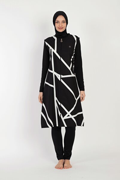 InStyle 6049 Μοντέλο Μαύρο μαγιό Hijab