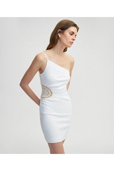 İpekyol Crochet Applique Dress