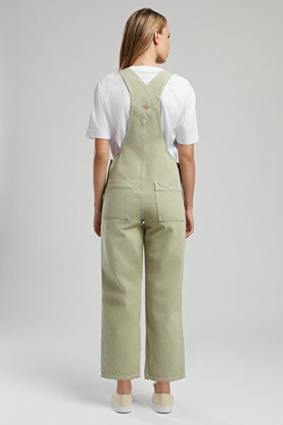 Lee Cooper Flowers Women's Woven Salopet A. Khaki