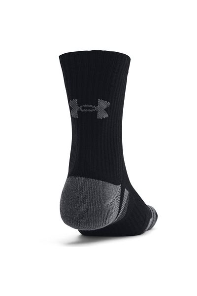 Under Armour ȘOSETE Under Armour Performance Cotton 3P, Negre, Unisex