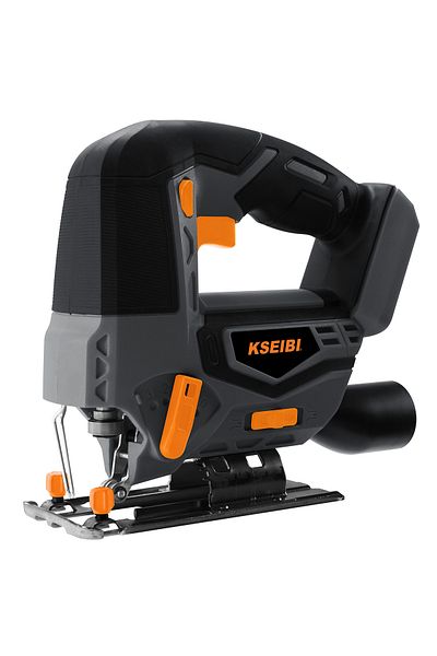 kseibi Cordless Jigsaw 20V, T-shaped Cutting Blades, for Woodworking, Cutting Wood and Metal.