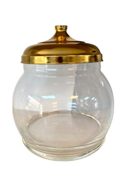 Kadim Vizyon KURUYEMİŞ ÇEREZ KAHVE KAVANOZU AKVARYUMU KALIN CAM