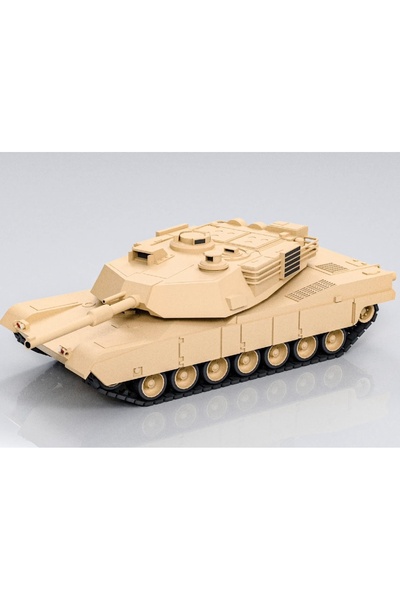 üç boyutlu haller Amerikan M1A2 Abram Tank Maketi 1:35