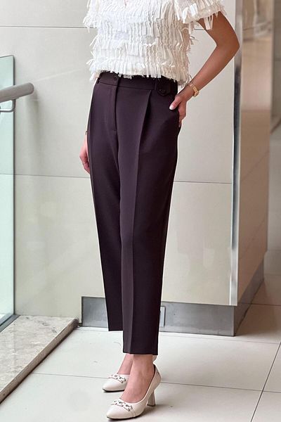 sentez giyim Sentez Sofia Corsage Trousers with Epaulettes