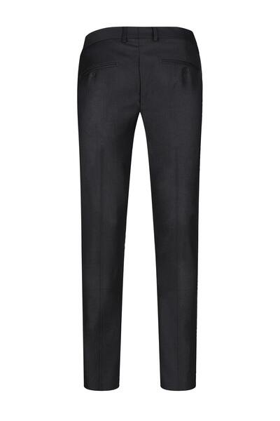 Hatemoğlu Gri Rahat Kesim Yandan Cepli Kumaş Pantolon