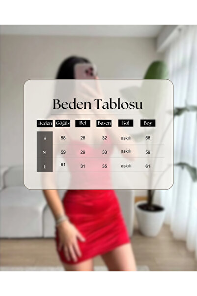 OlaLady Σατέν Μίνι Φόρεμα - Μπούστο με λεπτομέρεια ραφής και μαζεμένα πλαϊνά