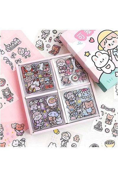 fulina 100 Sheets Stickers Set, Stickers,Wide Application,The best gift for friends and classmates