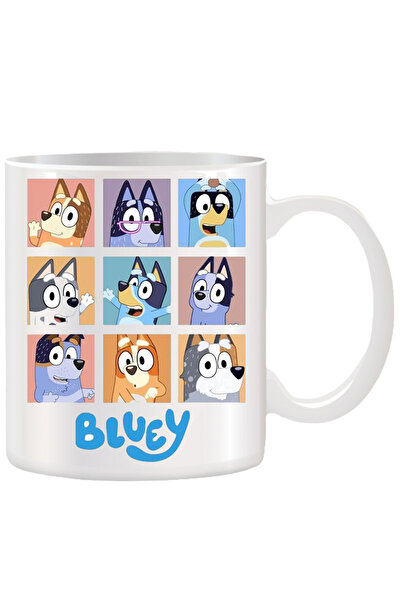 OEM Cană albă personalizată cu Bluey, INOVATIX®. 330ml