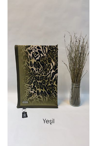 Onur Shawl - Moss Crepe Silk Look Shawl Flowy Quality Stretchy Fabric Fashion Shop Edge Watery Leopard Pattern